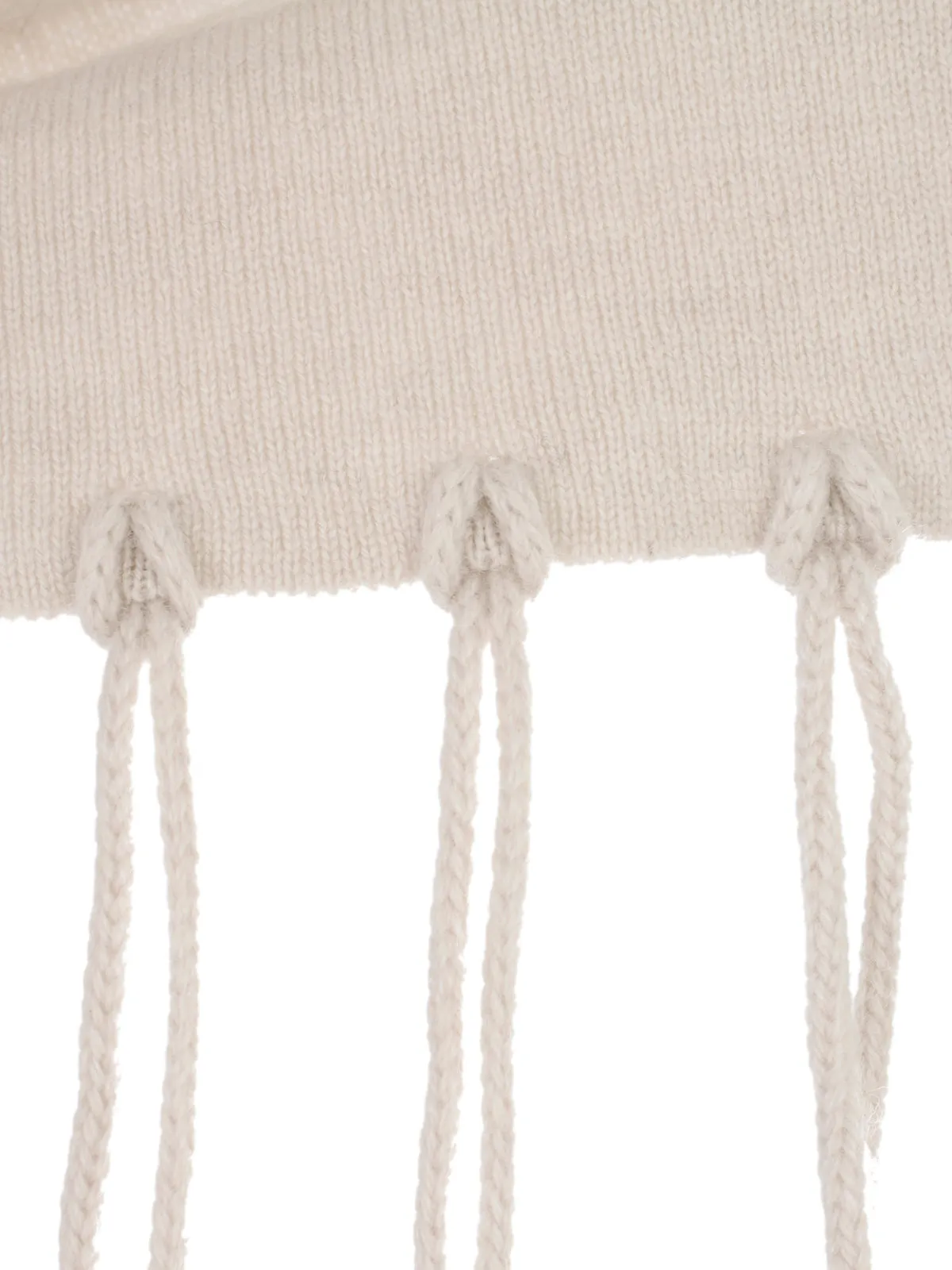Fabiana Filippi Fringed Knit Poncho