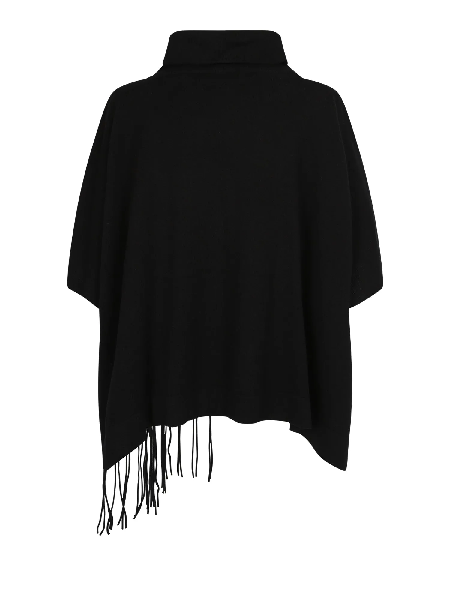 Fabiana Filippi Fringed Knit Poncho