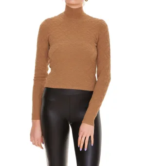 Fendi Monogram Jacquard High-Neck Sweater