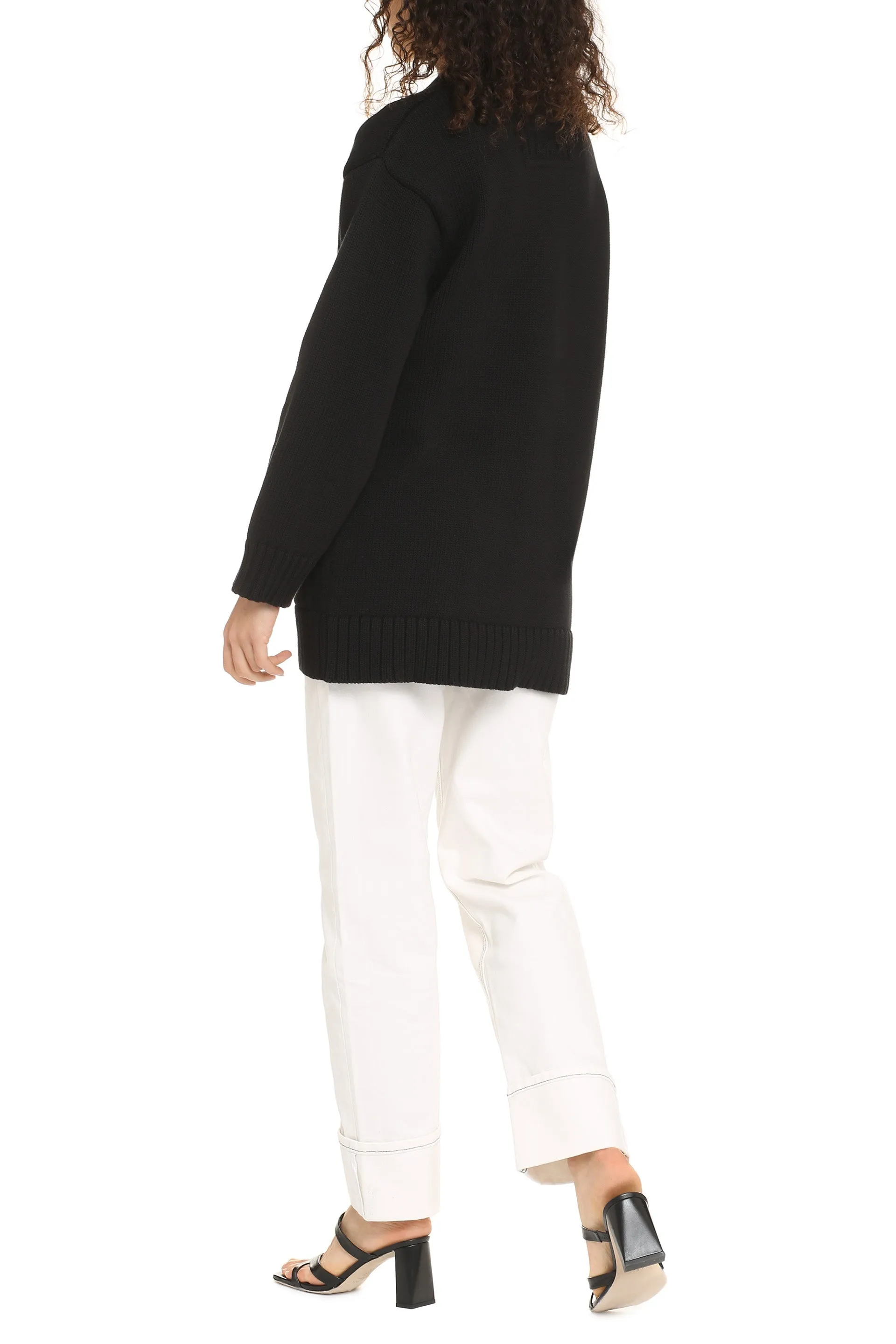 Fendi V-Neck Knit Cardigan