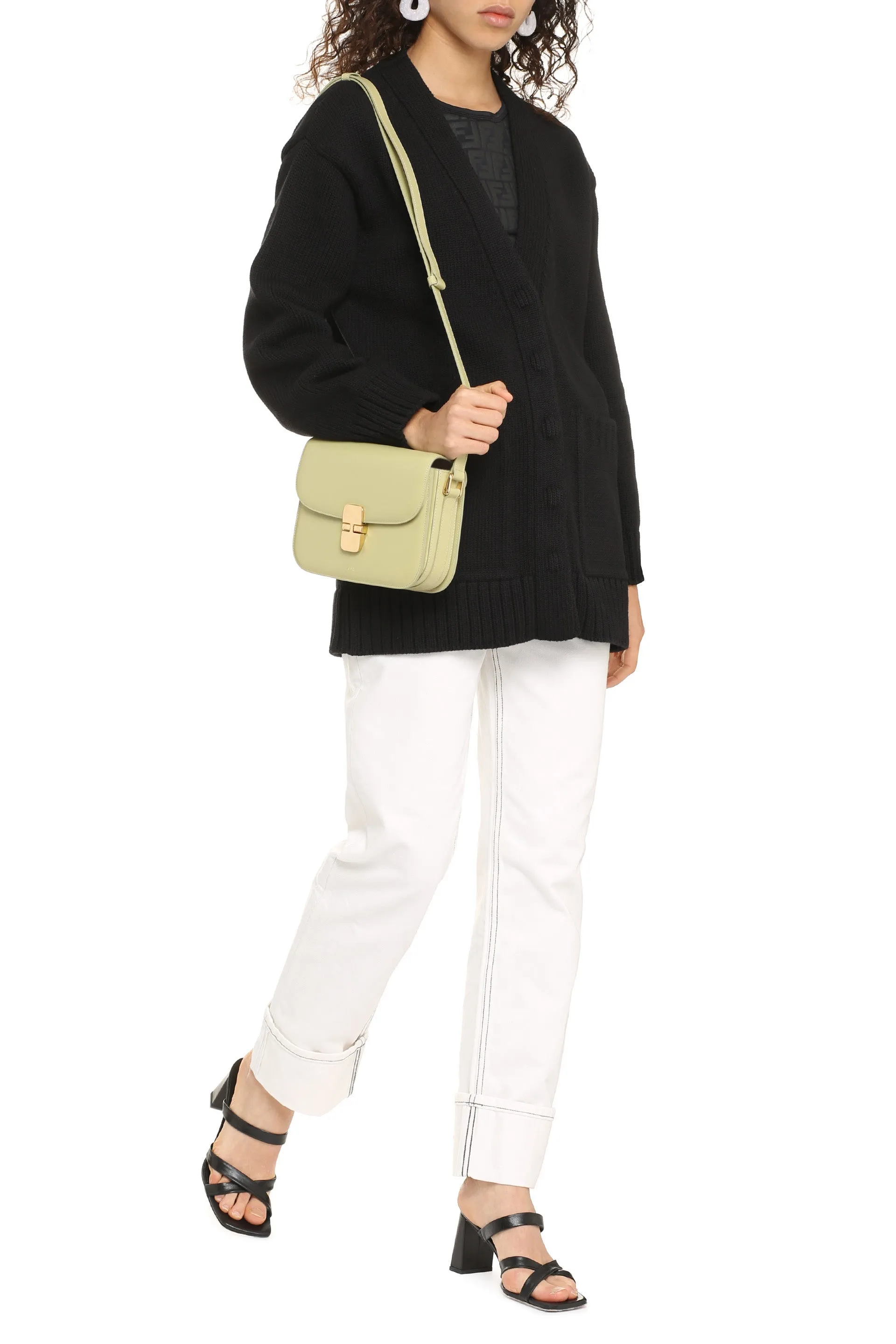 Fendi V-Neck Knit Cardigan