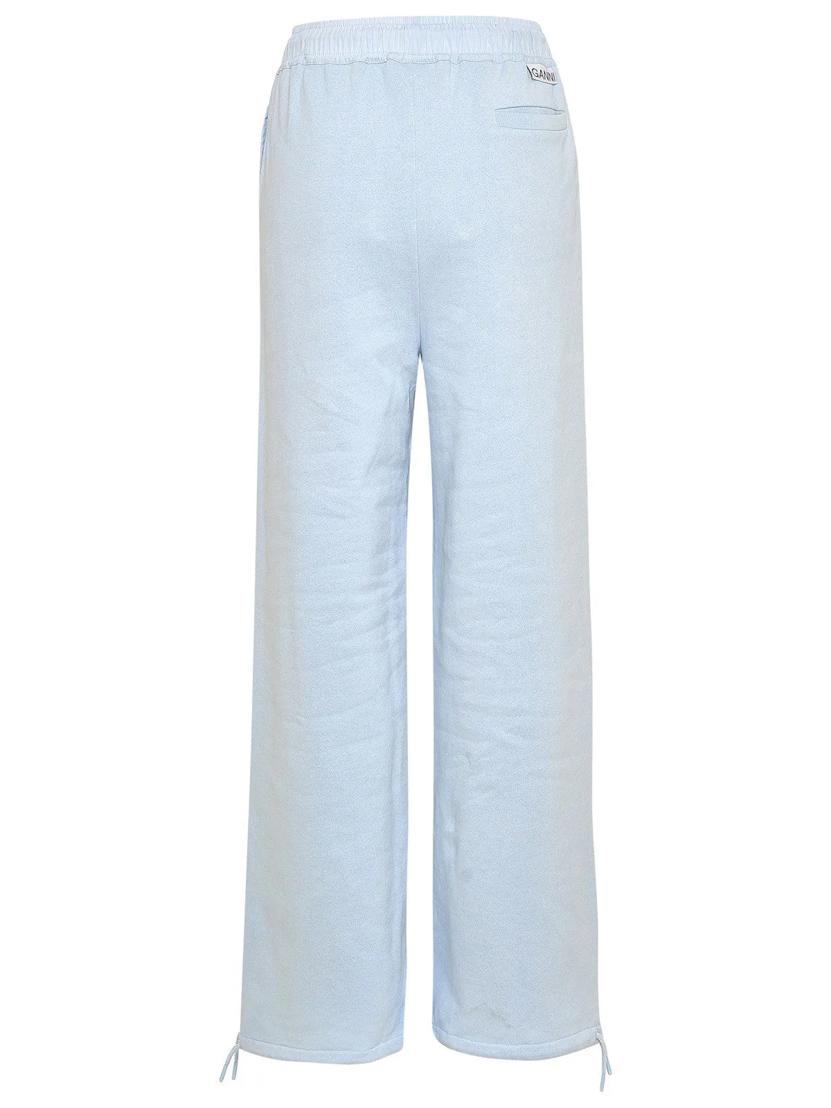 Ganni Logo Embroidered Drawstring Track Pants