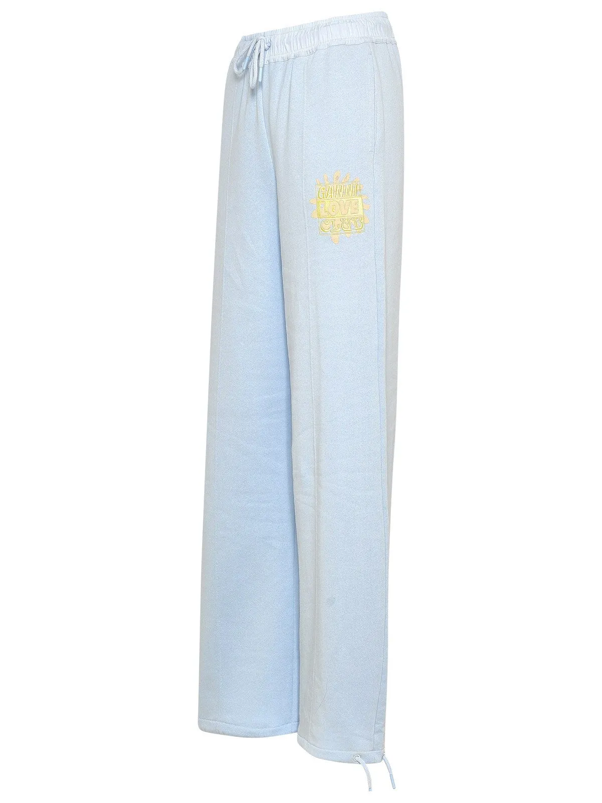 Ganni Logo Embroidered Drawstring Track Pants