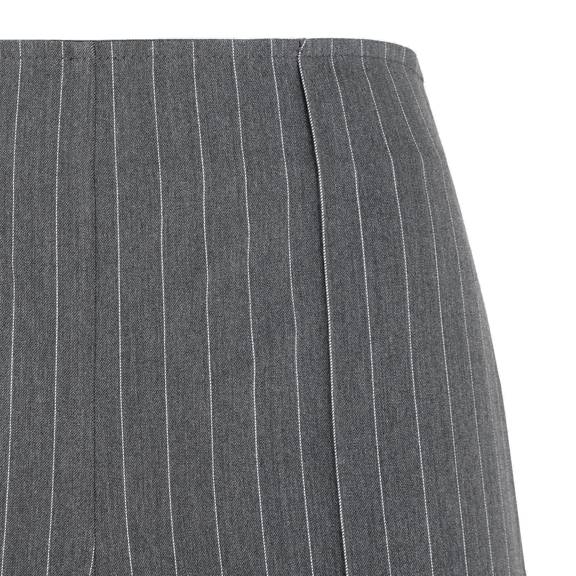 Ganni Pinstriped Kick-Flared Pants