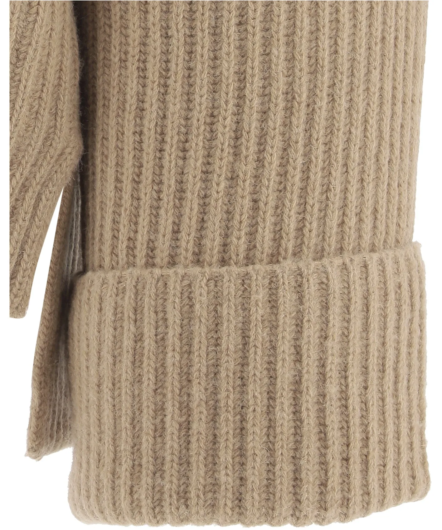 Ganni Ribbed Knit Crewneck Sweater