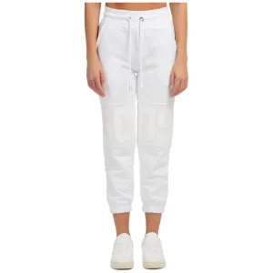GCDS Drawstring Cropped Track Pants