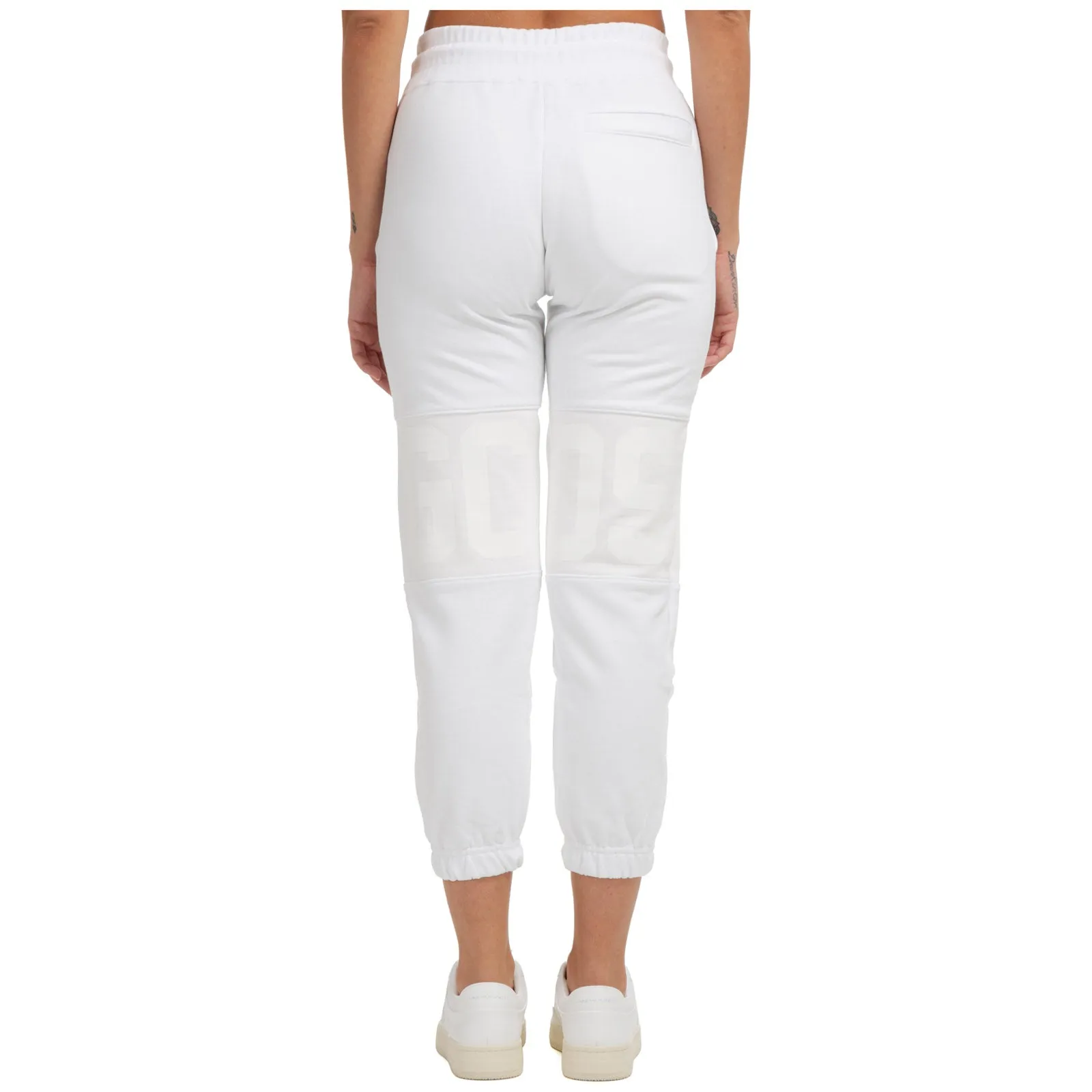 GCDS Drawstring Cropped Track Pants
