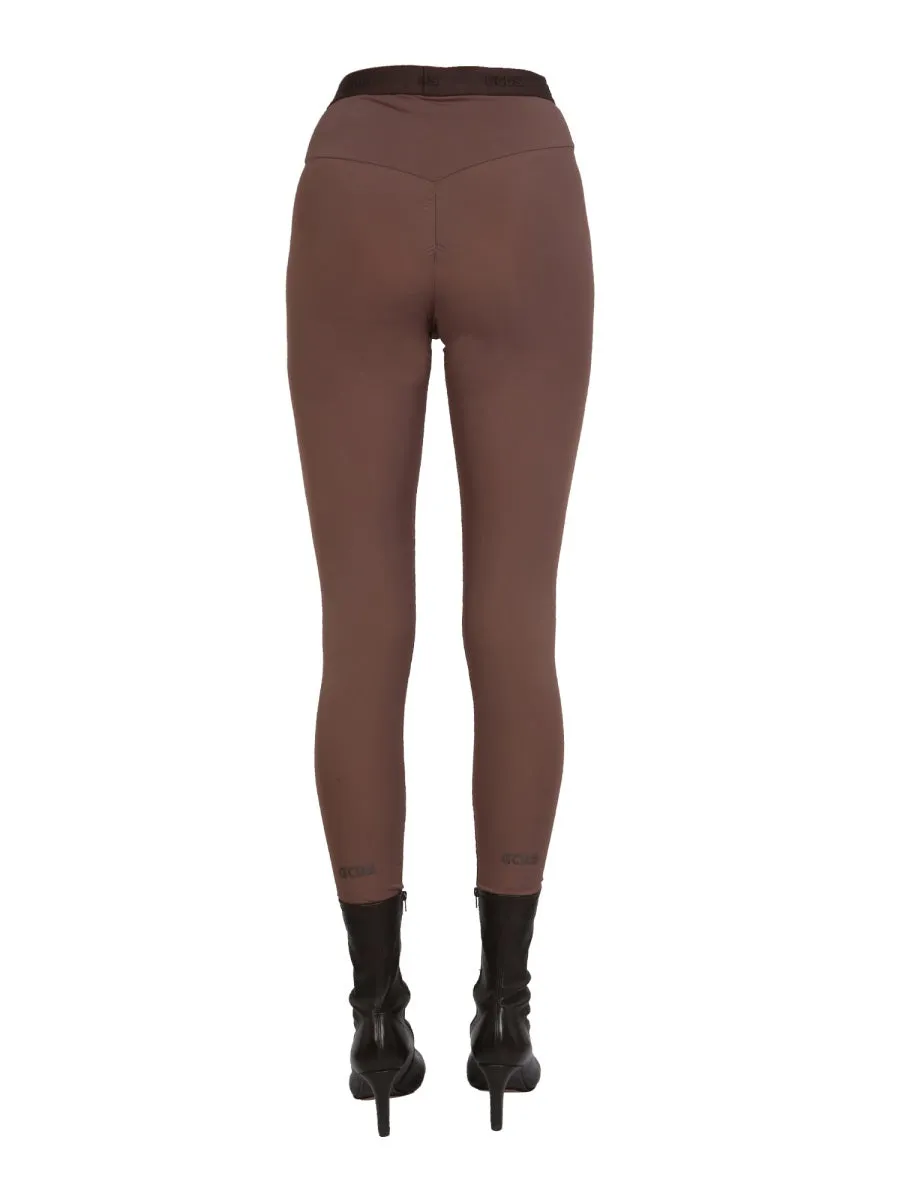 GCDS Logo Detailed Skinny Trousers