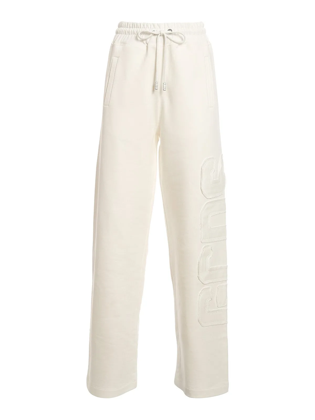 GCDS Logo Embroidered Drawstring Track Pants