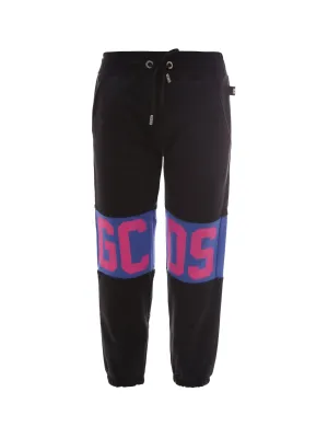 GCDS Logo Printed Drawstring Pants