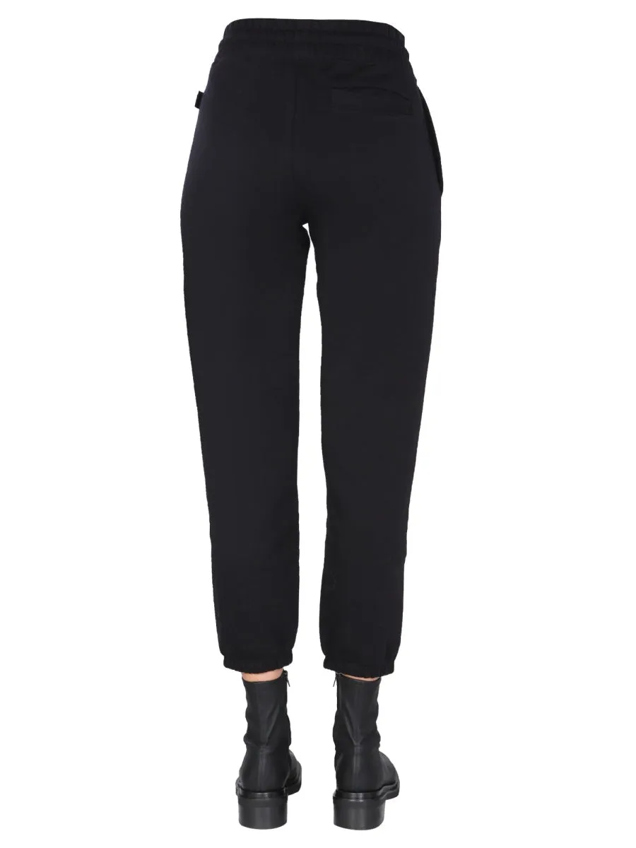 GCDS Logo Printed Drawstring Track Pants