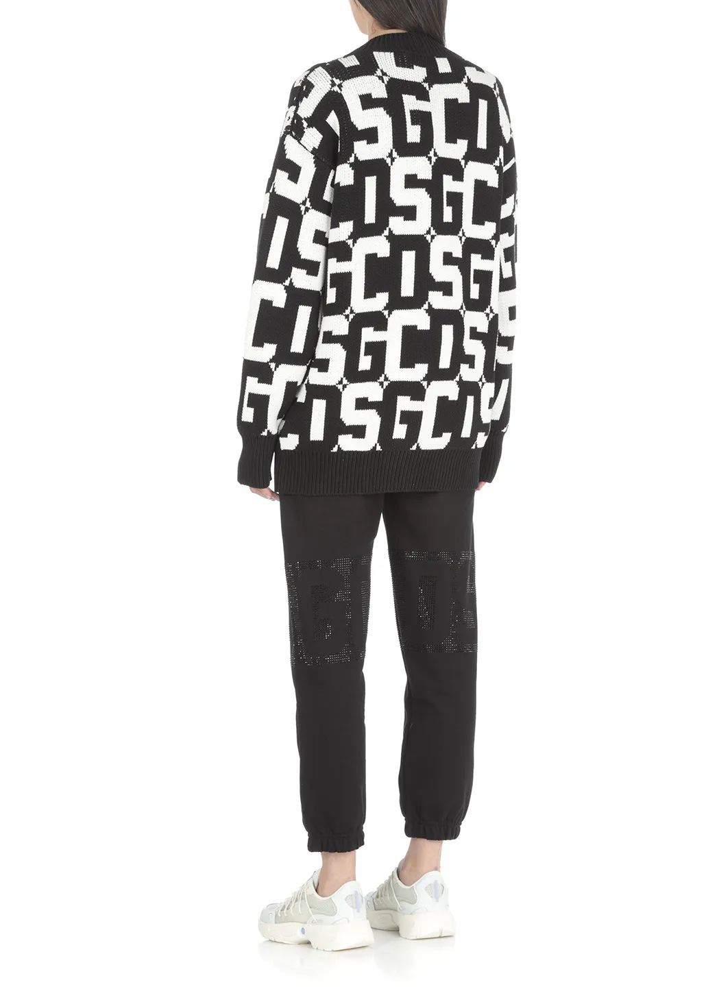GCDS Monogram Knit Cardigan