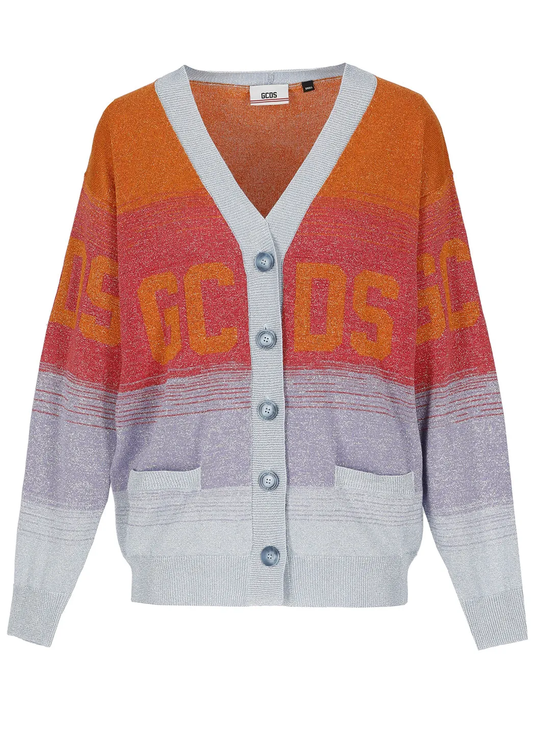 GCDS V-Neck Knit Cardigan