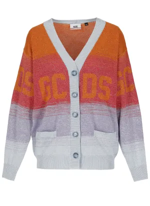 GCDS V-Neck Knit Cardigan