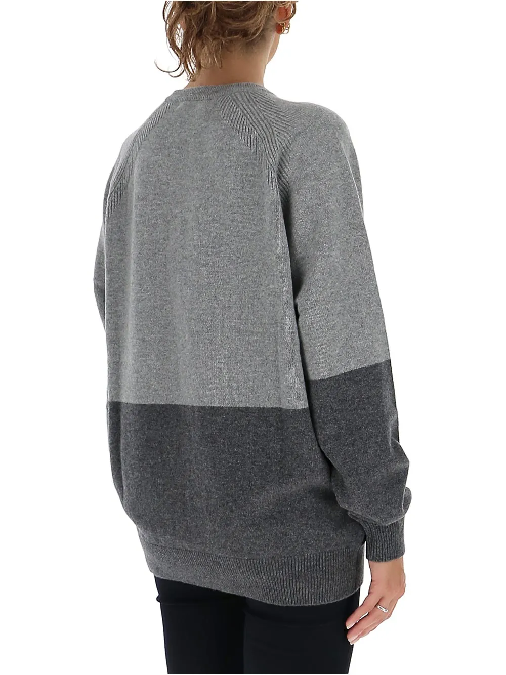 Givenchy 4G Emblem Two-Tone Sweater