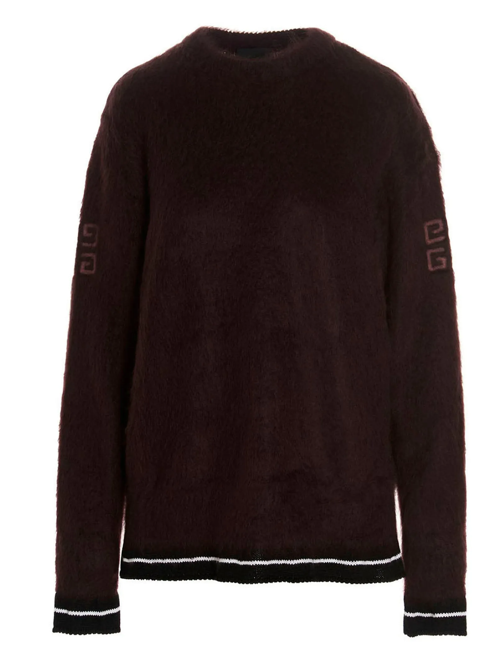 Givenchy Logo Intarsia Crewneck Sweater