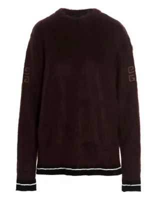 Givenchy Logo Intarsia Crewneck Sweater