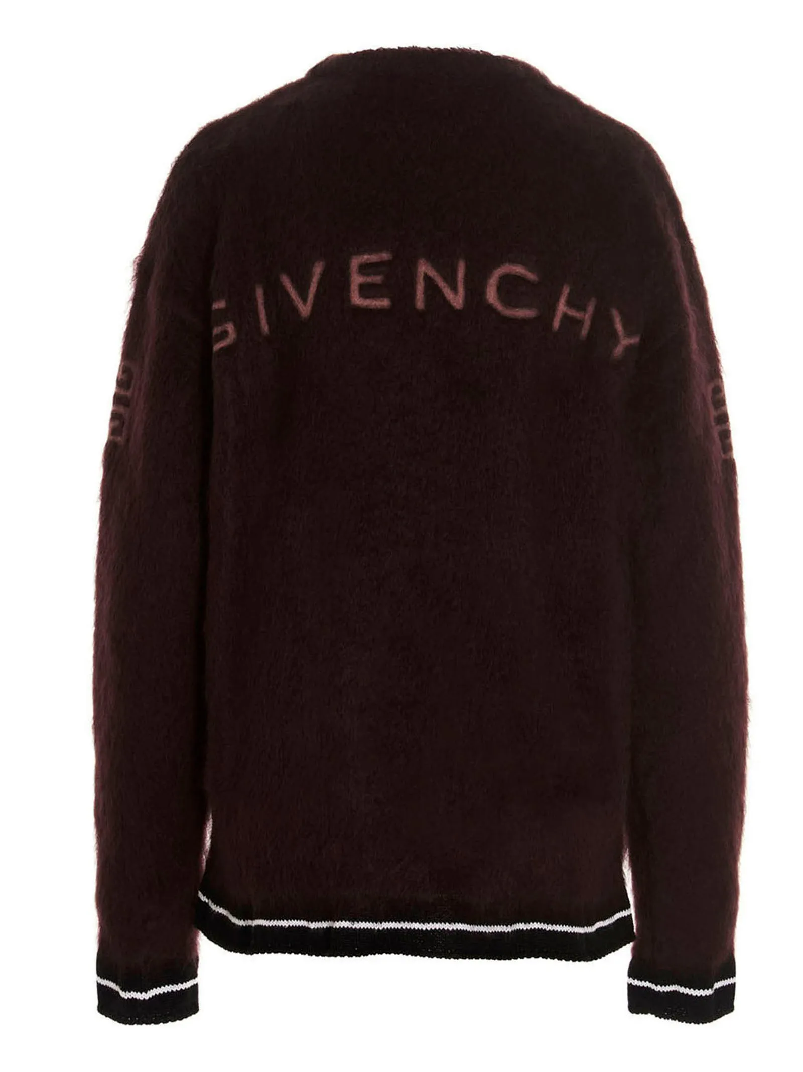 Givenchy Logo Intarsia Crewneck Sweater