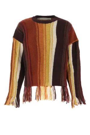 Golden Goose Deluxe Brand Striped Knit Sweater