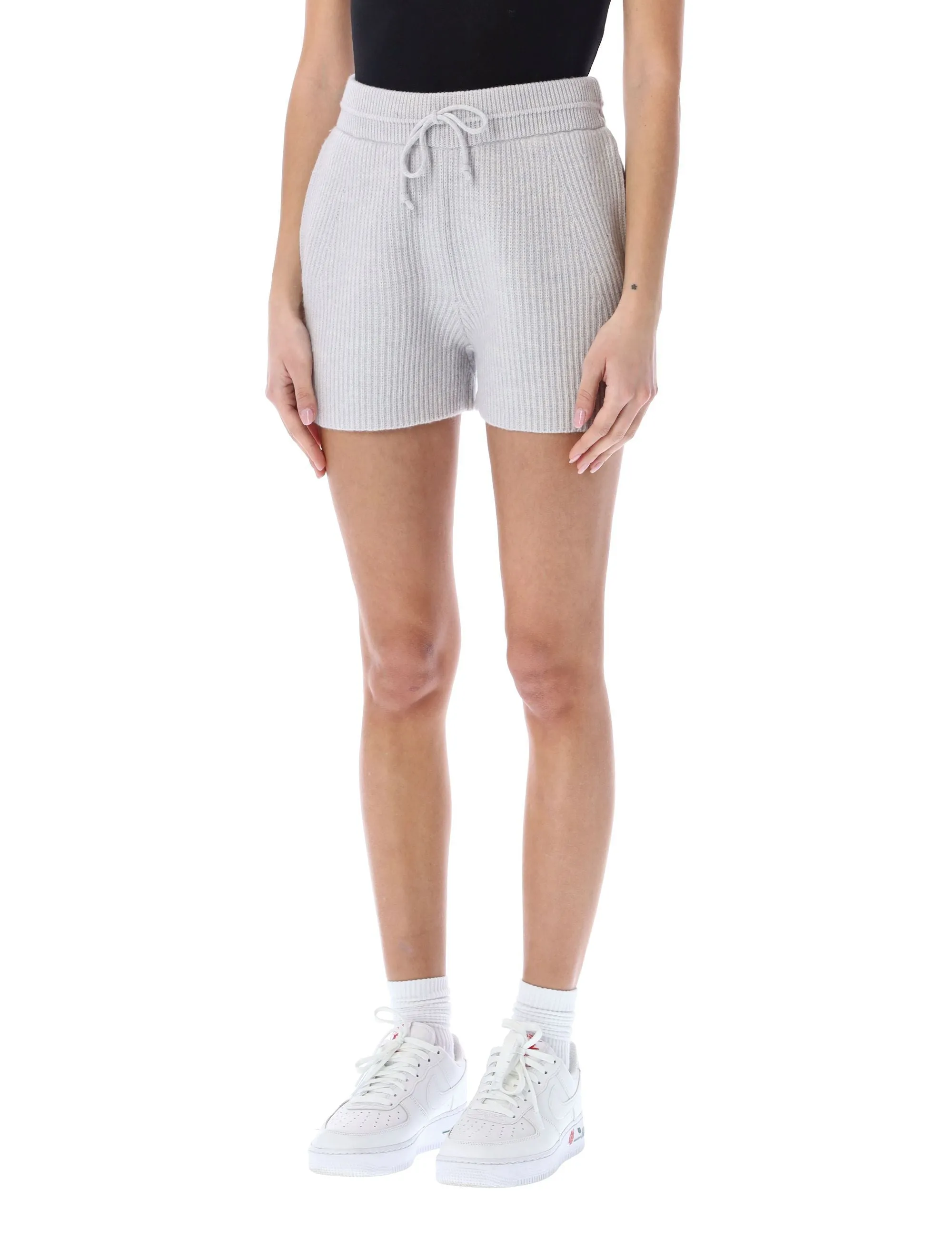 Helmut Lang Drawstring Knit Shorts
