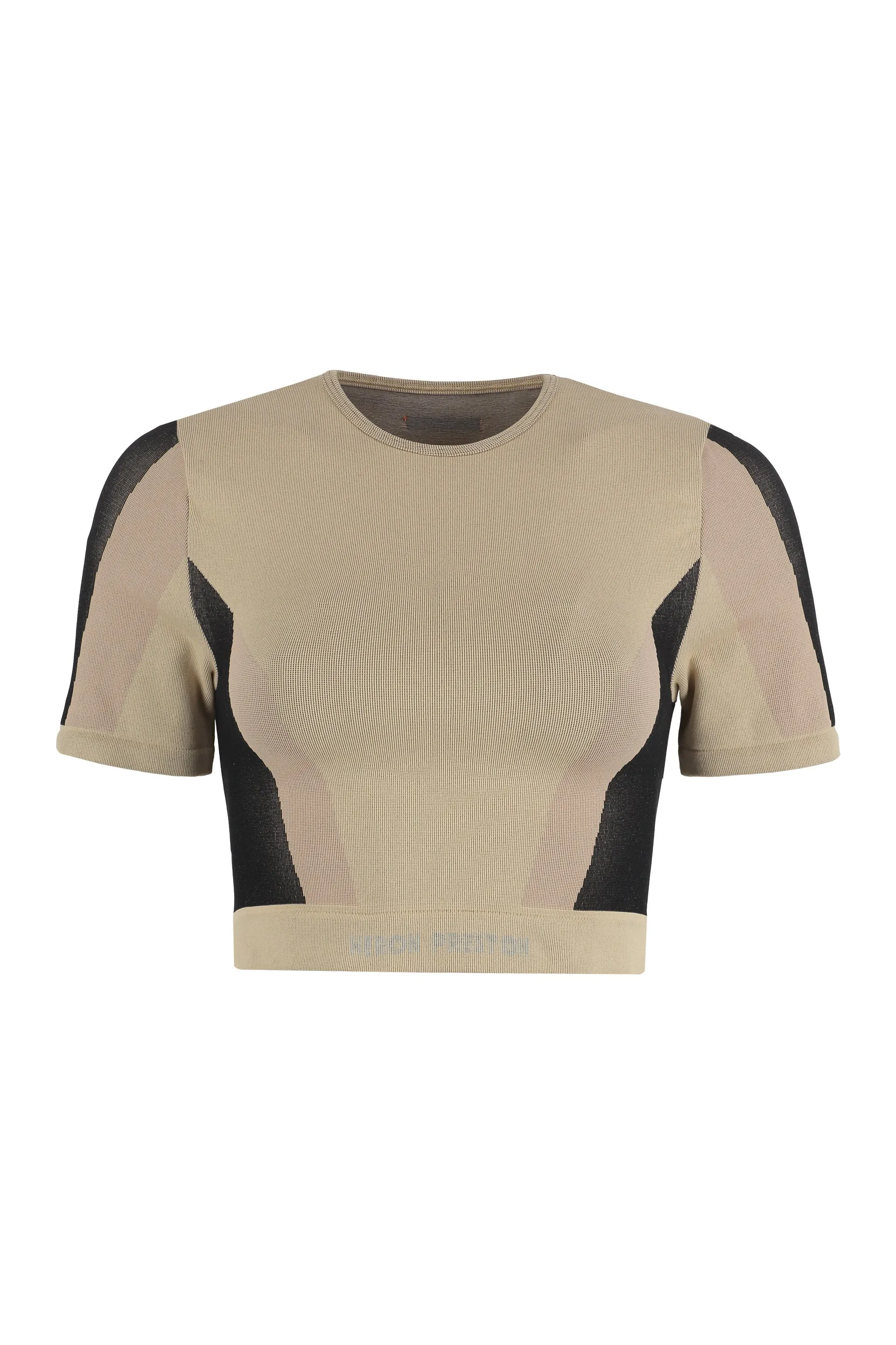 Heron Preston Ribbed Knit Cropped Top