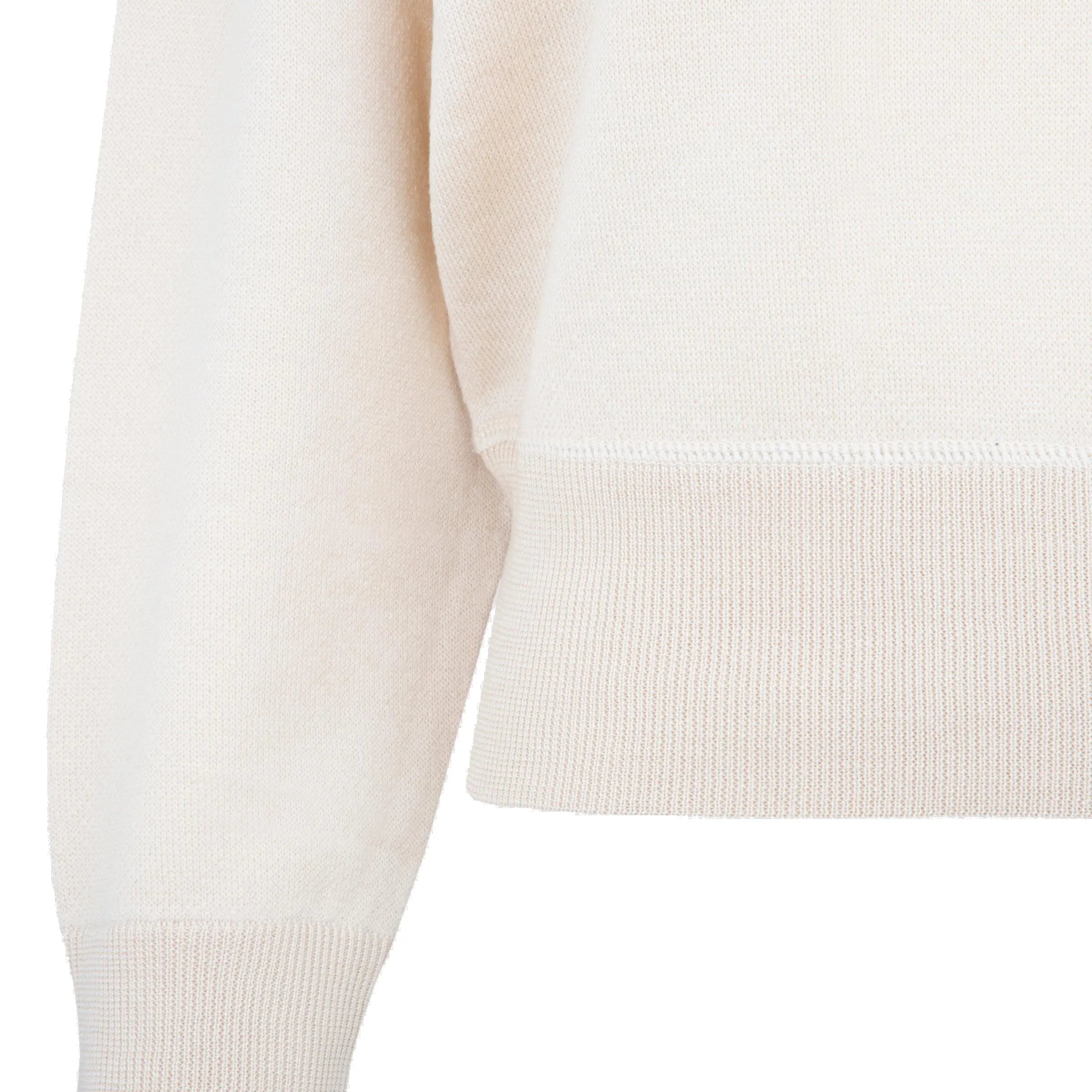 Isabel Marant Henley Ribbed Hem Sweater