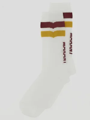 Isabel Marant Irene Striped Ribbed Socks