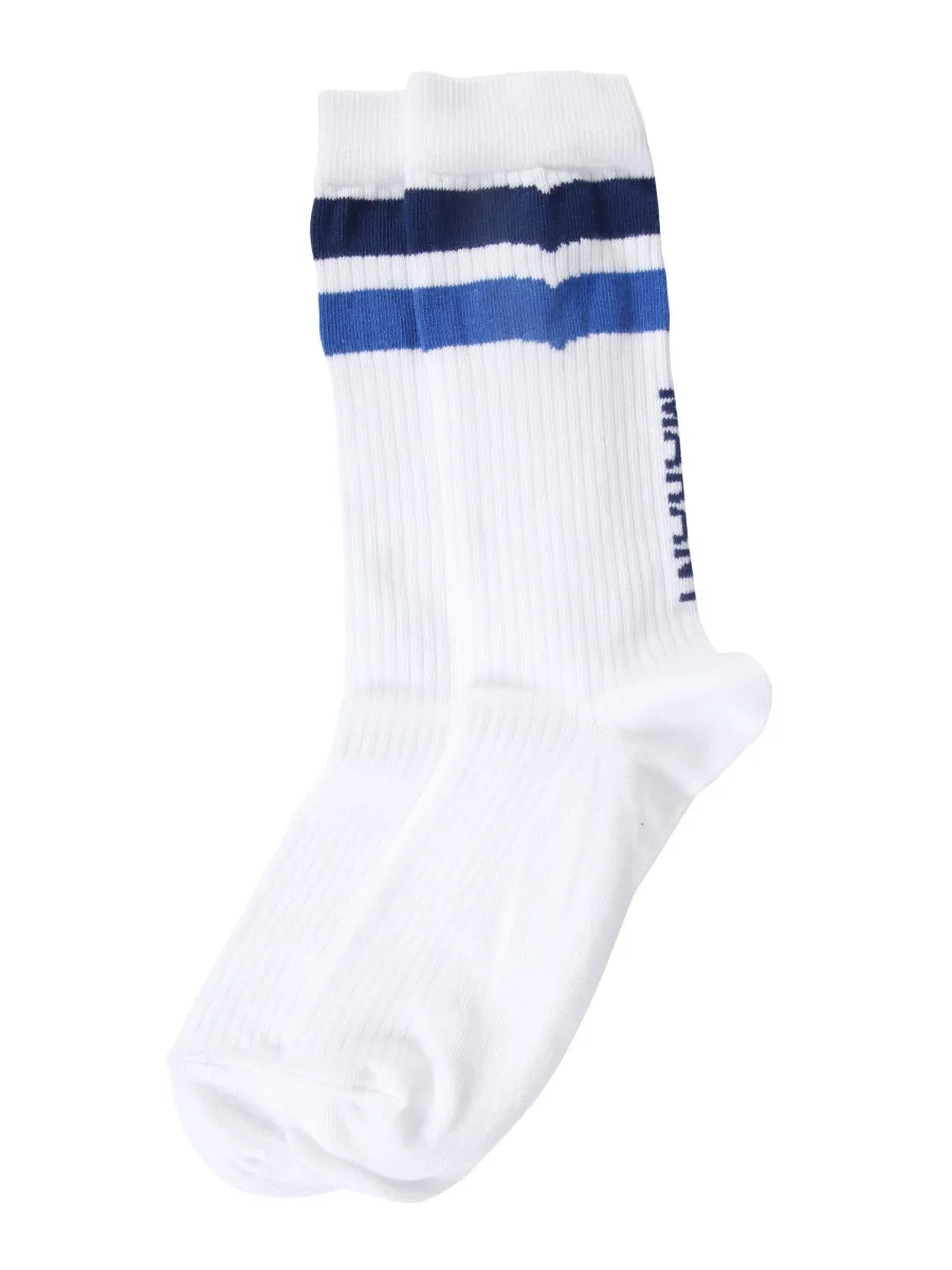 Isabel Marant Irene Striped Ribbed Socks