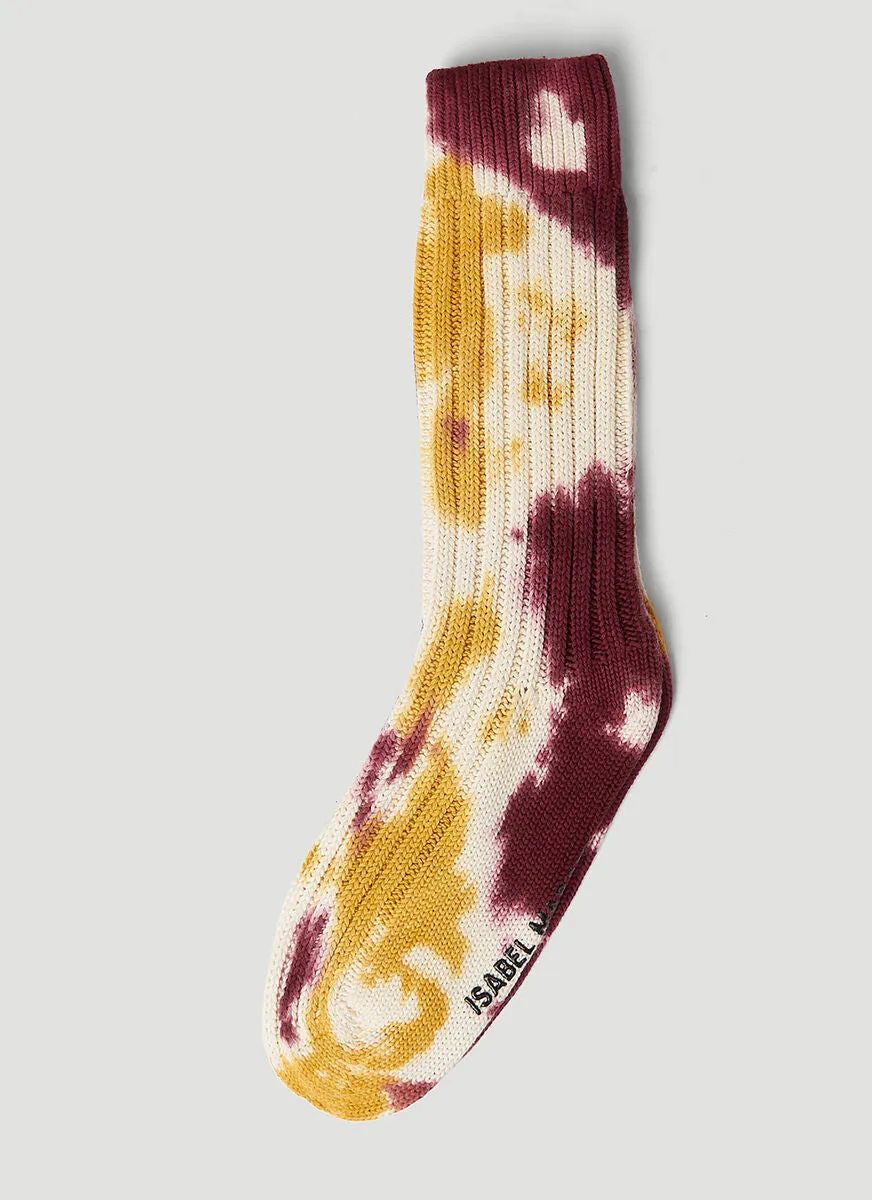 Isabel Marant Logo Detailed Socks