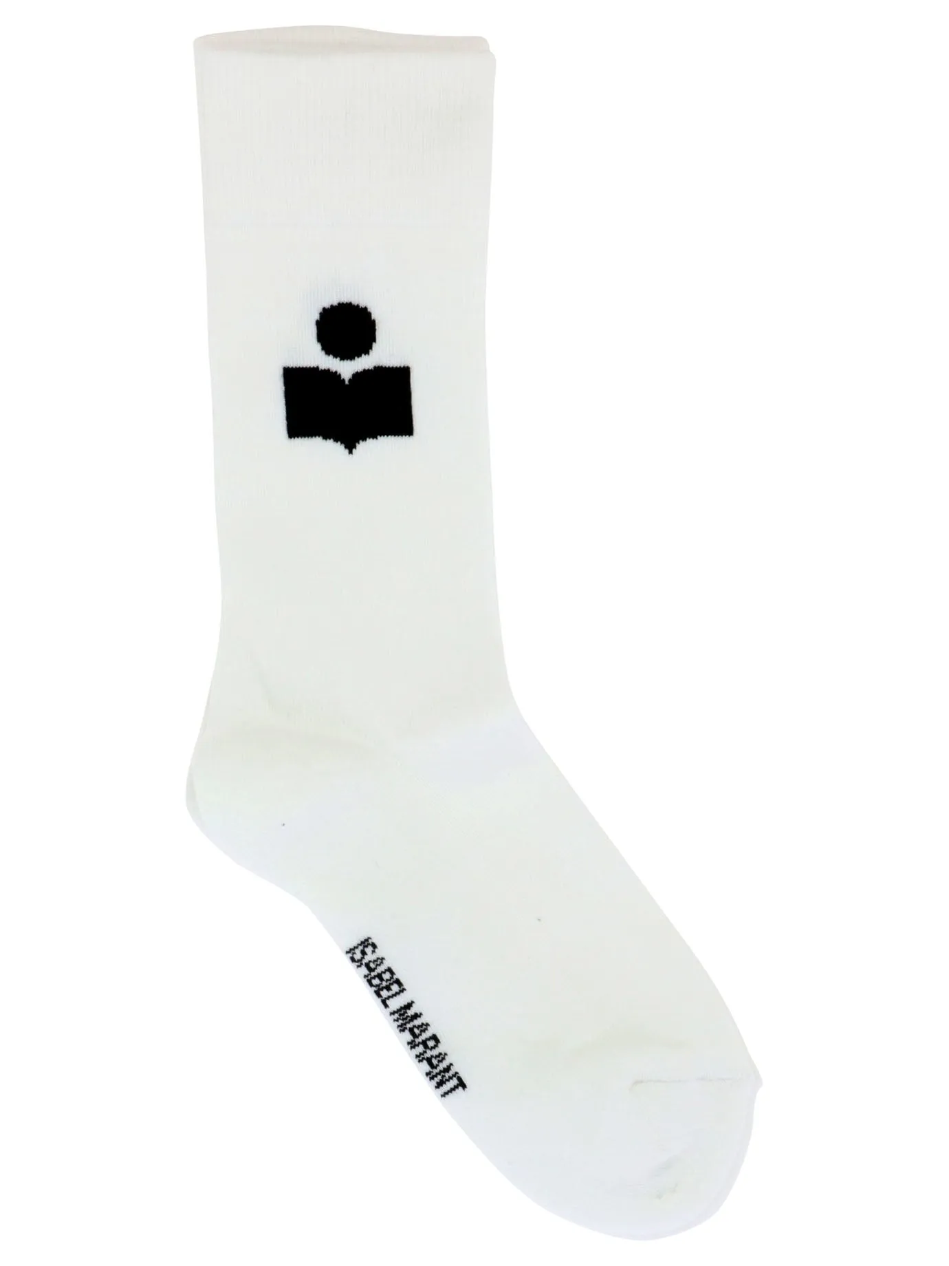 Isabel Marant Logo Intarsia Ribbed Socks