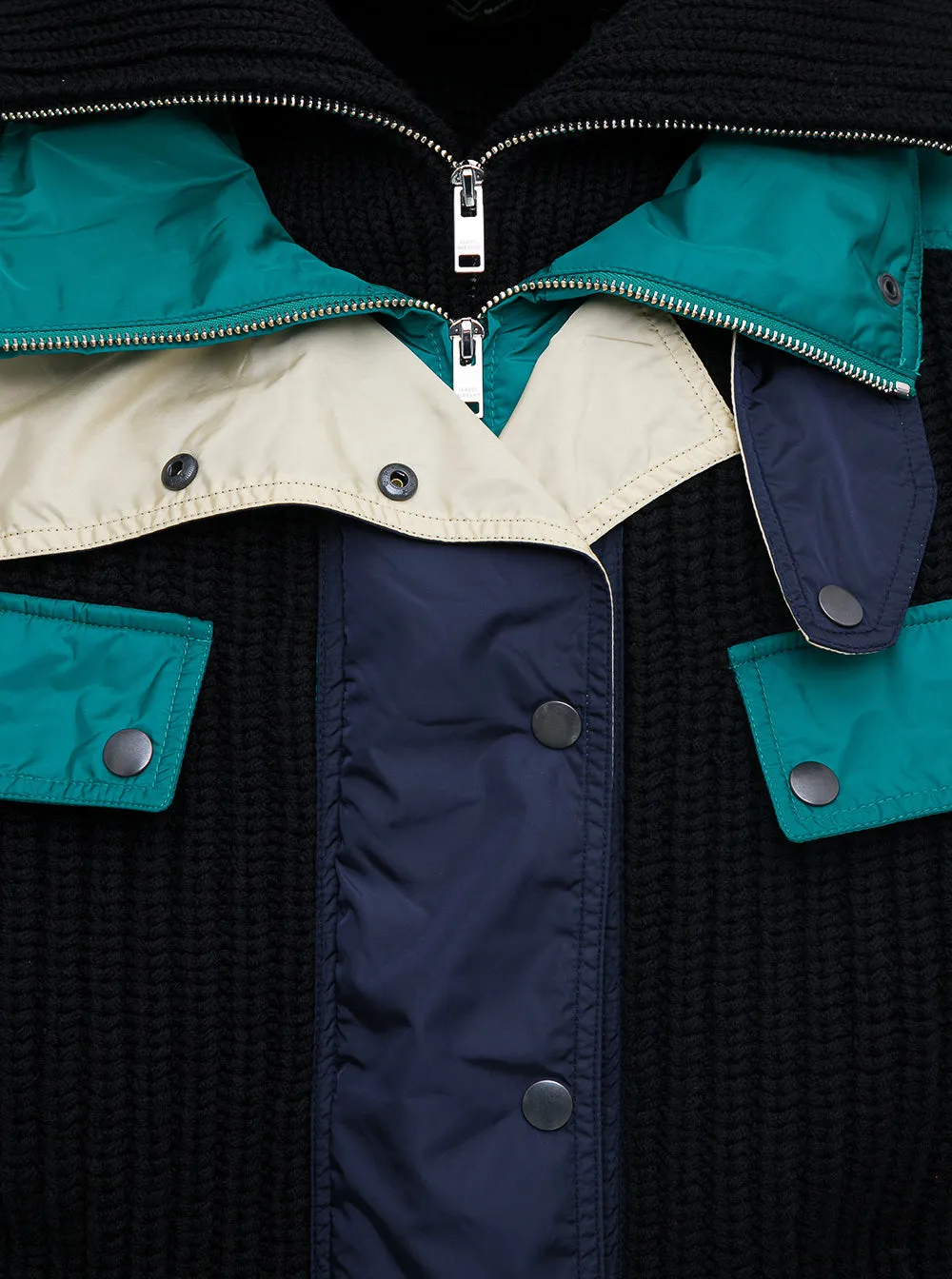Isabel Marant Ribbed-Knit Buttoned Jacket