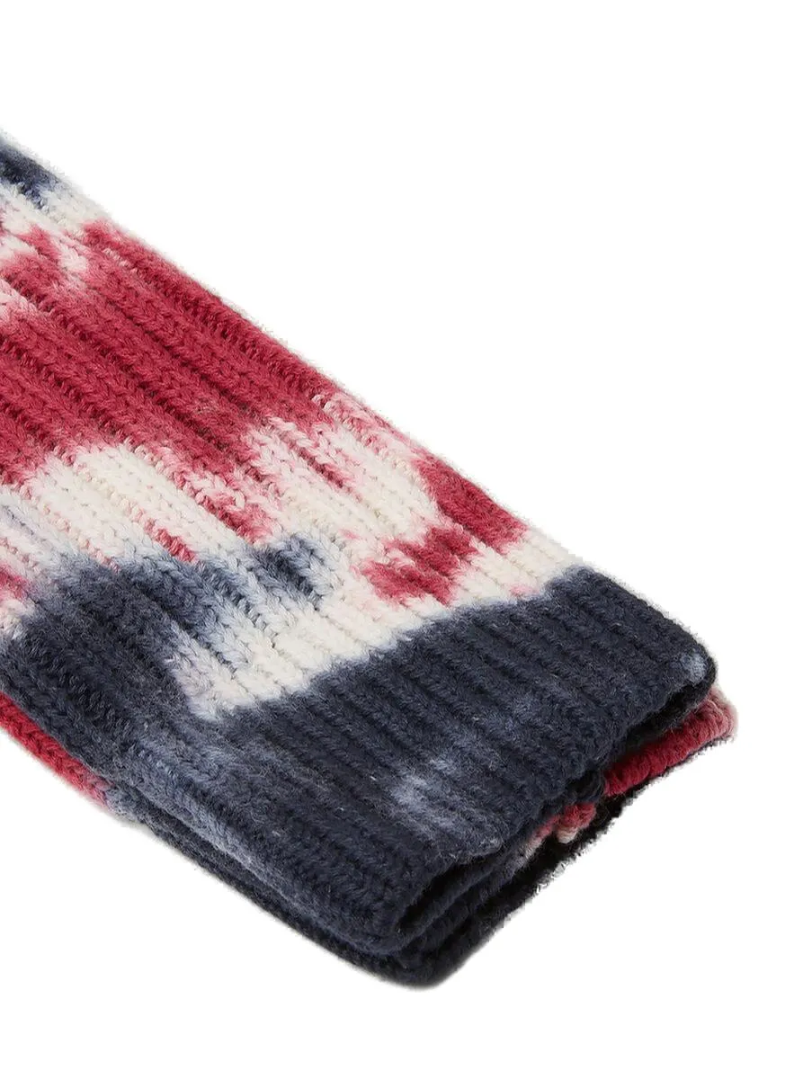 Isabel Marant Tie Dyed Ribbed Socks