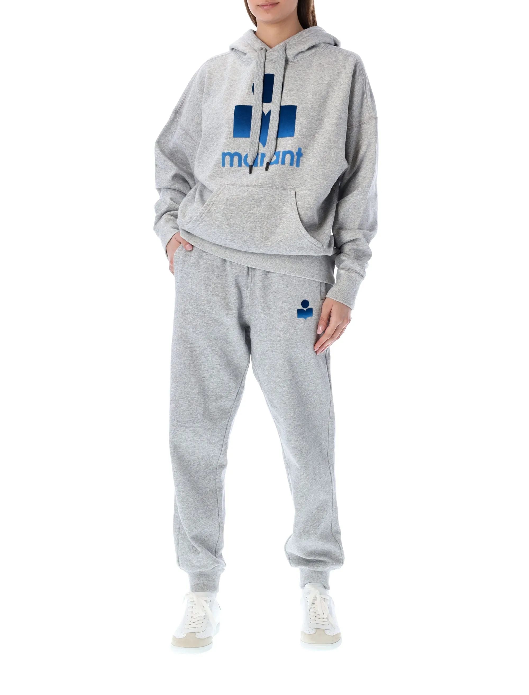 Isabel Marant toile Logo Printed Drawstring Pants