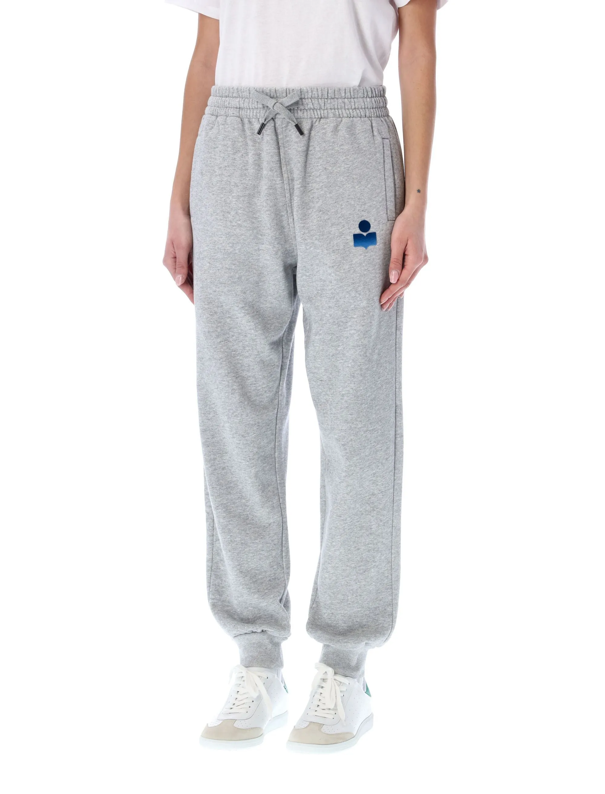 Isabel Marant toile Logo Printed Drawstring Pants