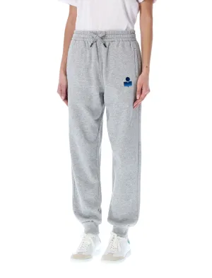 Isabel Marant toile Logo Printed Drawstring Pants