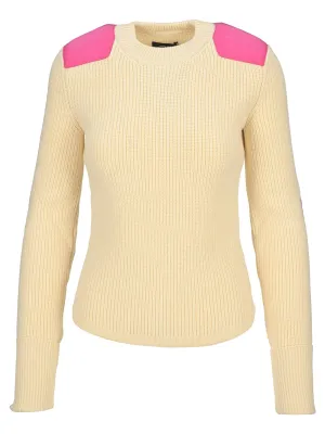 Isabel Marant Two-Tone Crewneck Sweater