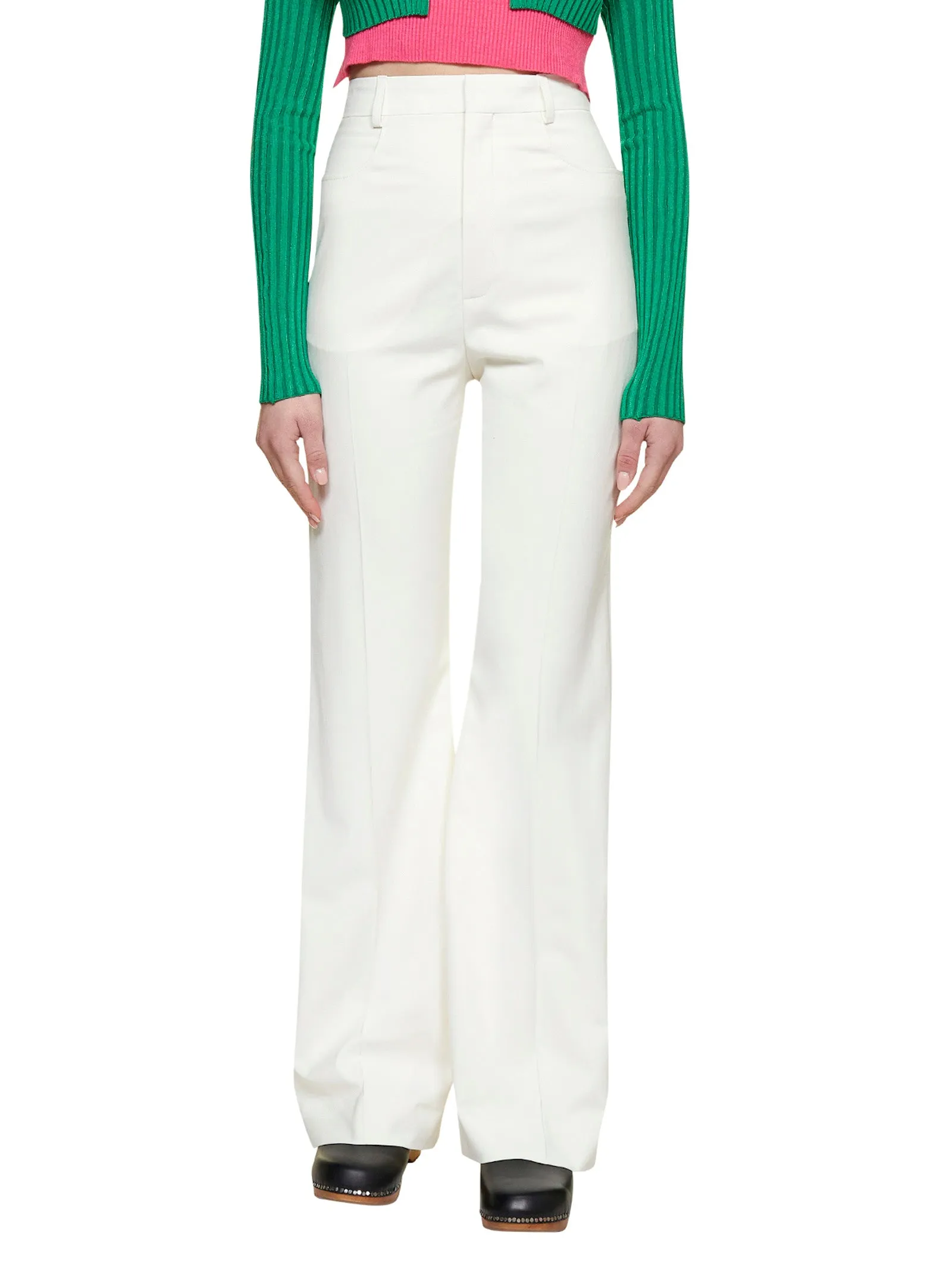 Jacquemus High-Waisted Flare Pants