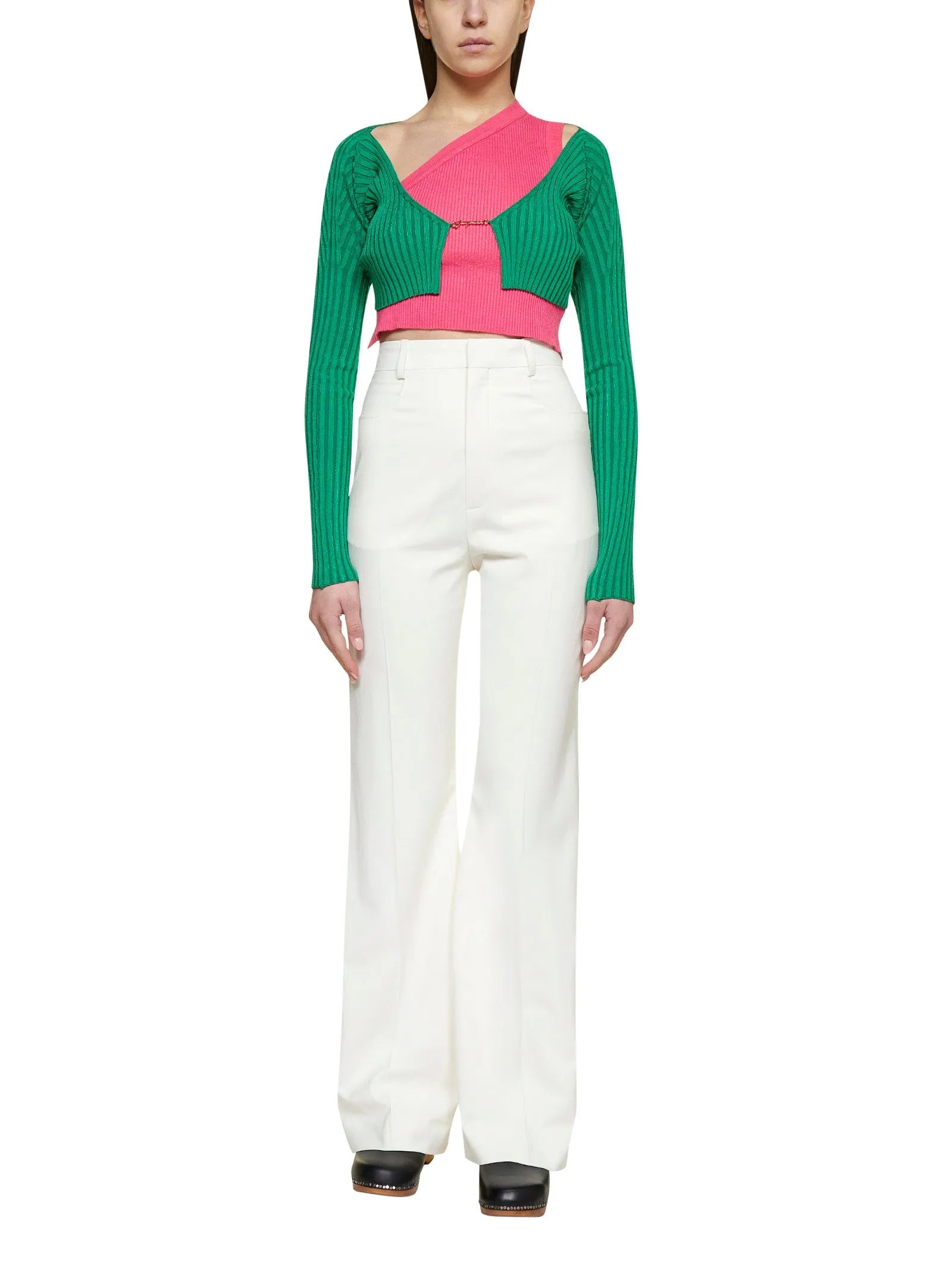 Jacquemus High-Waisted Flare Pants
