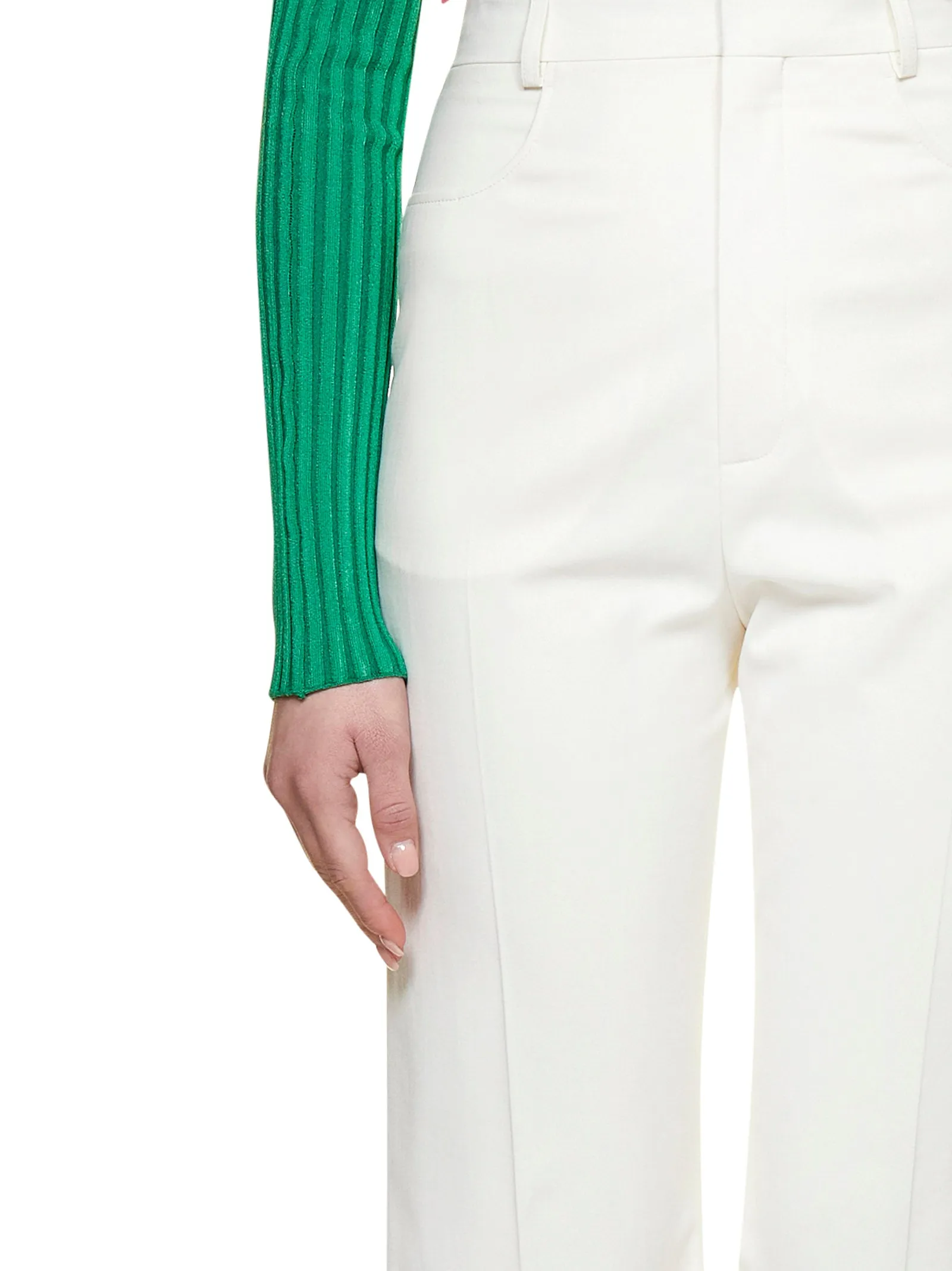 Jacquemus High-Waisted Flare Pants