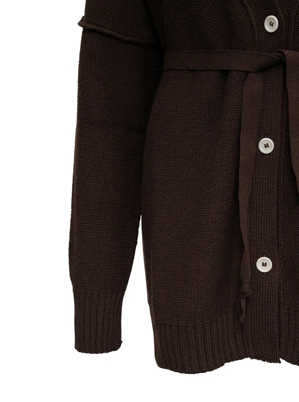 Jejia Annie Belted Knit Cardigan