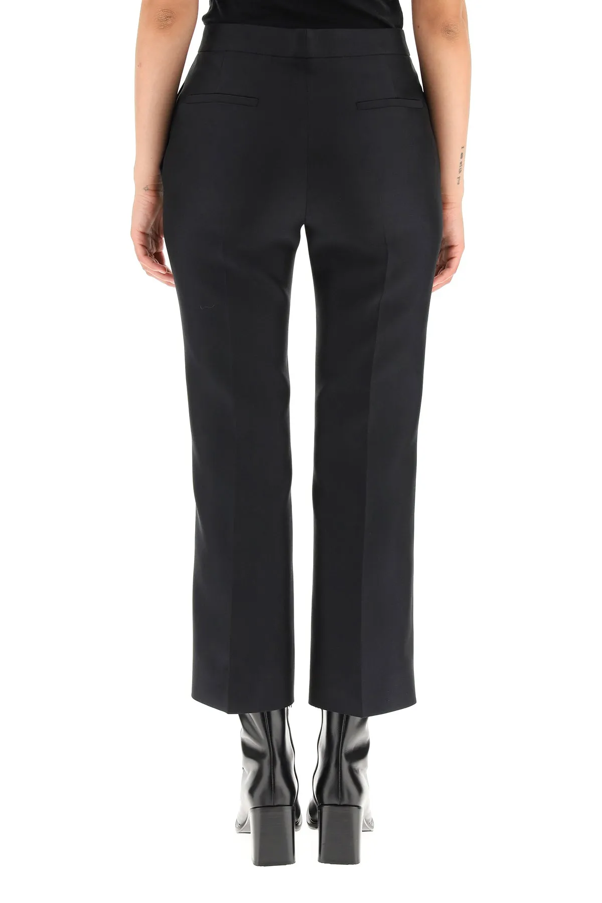 Jil Sander Cropped Flared Trousers