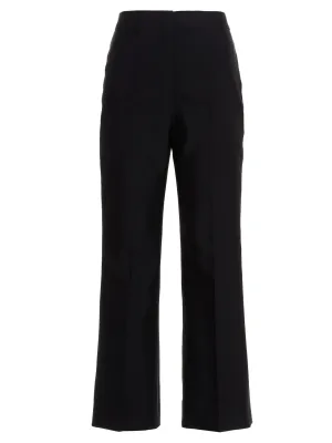 Jil Sander Cropped Flared Trousers