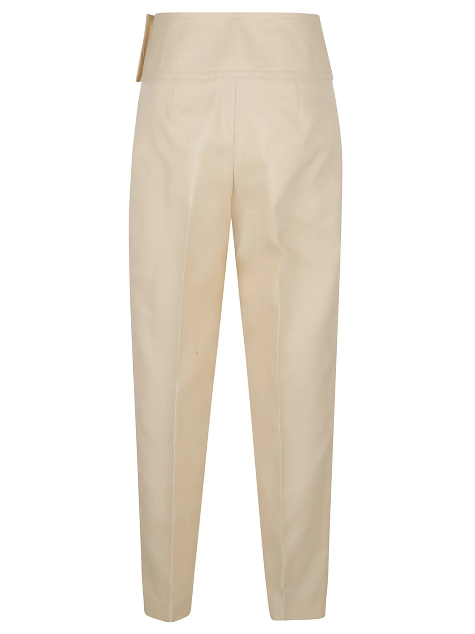 Jil Sander High Waist Cropped Trousers