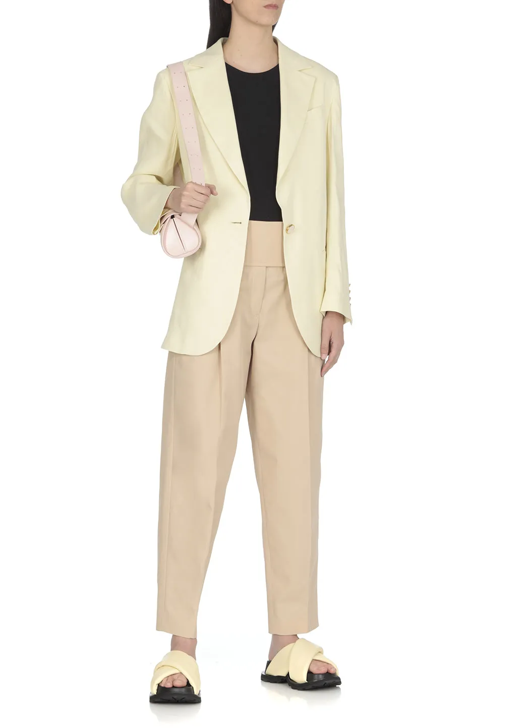 Jil Sander High-Waisted Tapered Pants