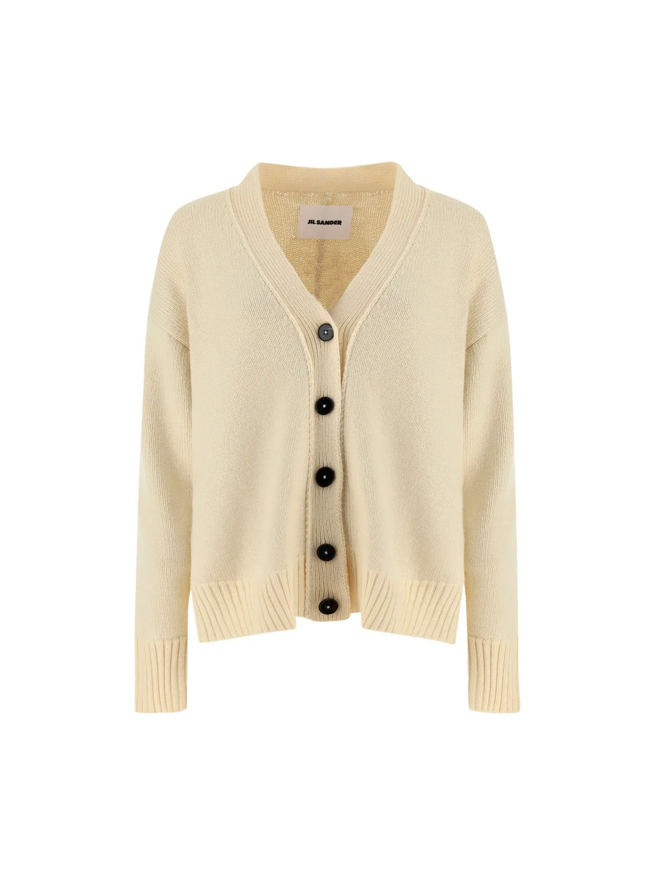 Jil Sander Knit V-Neck Cardigan