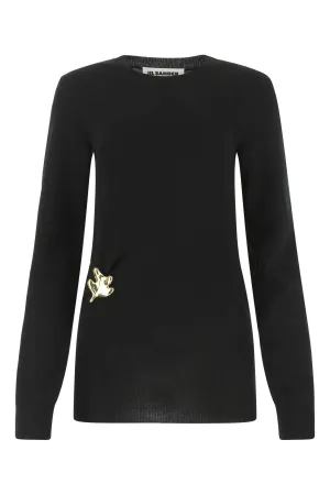 Jil Sander Leaf Pin Knit Jumper