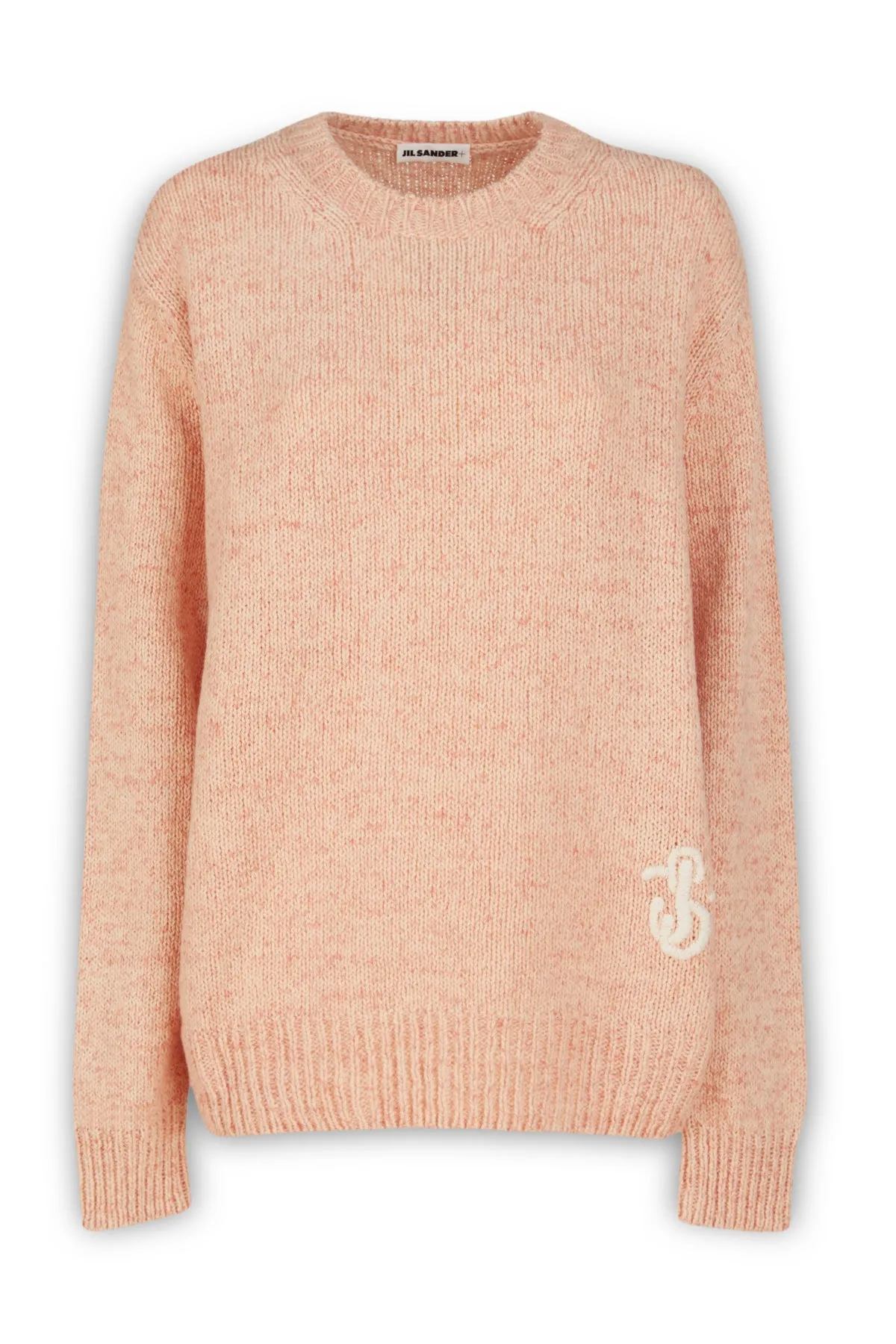 Jil Sander Logo Embroidered Knit Jumper