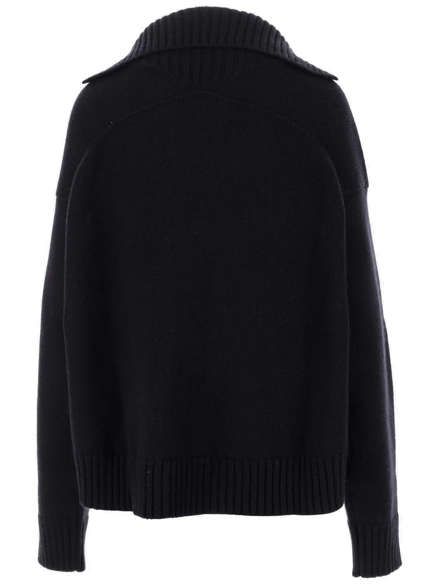 Jil Sander Long-Sleeved V-Neck Sweater
