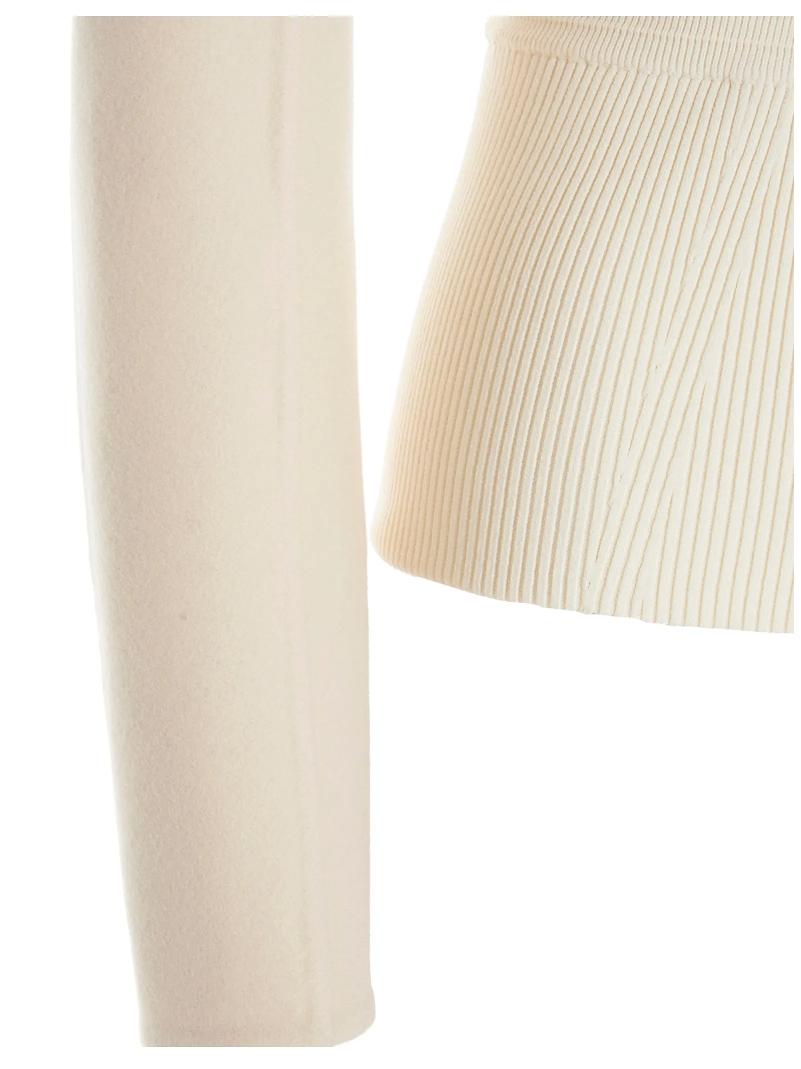 Jil Sander Ribbed Hem Knit Cardigan