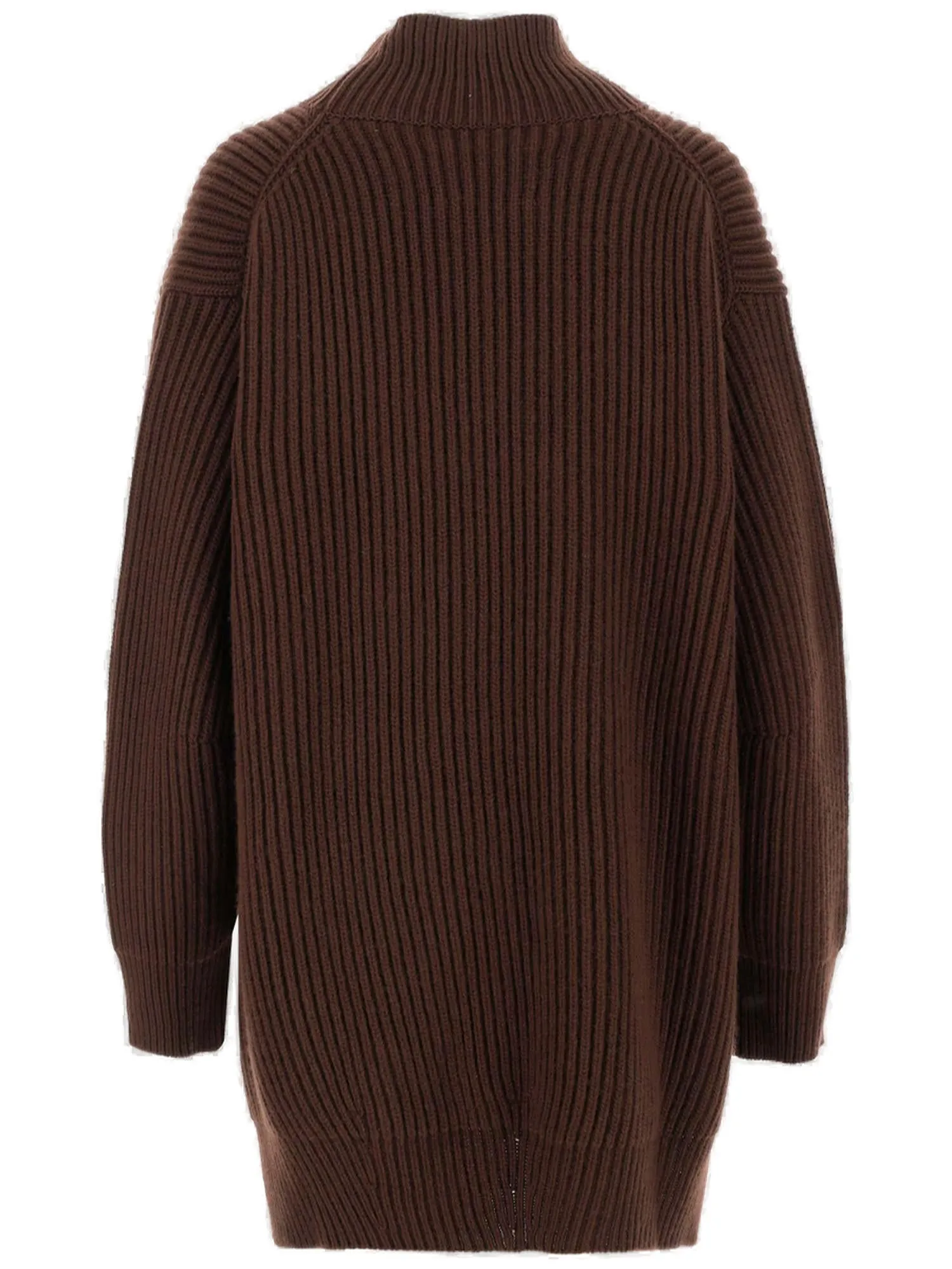 Jil Sander Turtleneck Ribbed Knit Jumper